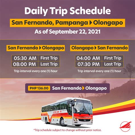 san fernando to olongapo|Updated Trip Schedule SAN FERNANDO .
